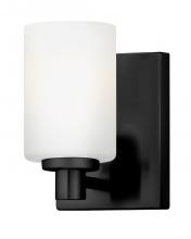 Hinkley Merchant 54620BK - Small Single Light Sconce