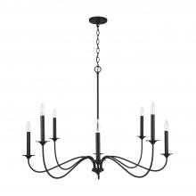 Capital Canada 437281BI - 8 Light Chandelier