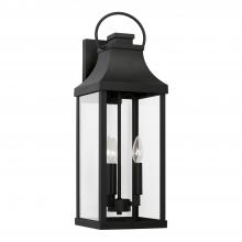 Capital Canada 946431BK - 3 Light Outdoor Wall Lantern