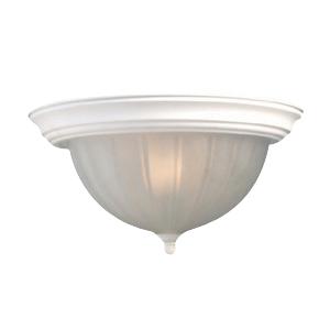 White Bowl Flush Mount