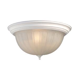 White Bowl Flush Mount