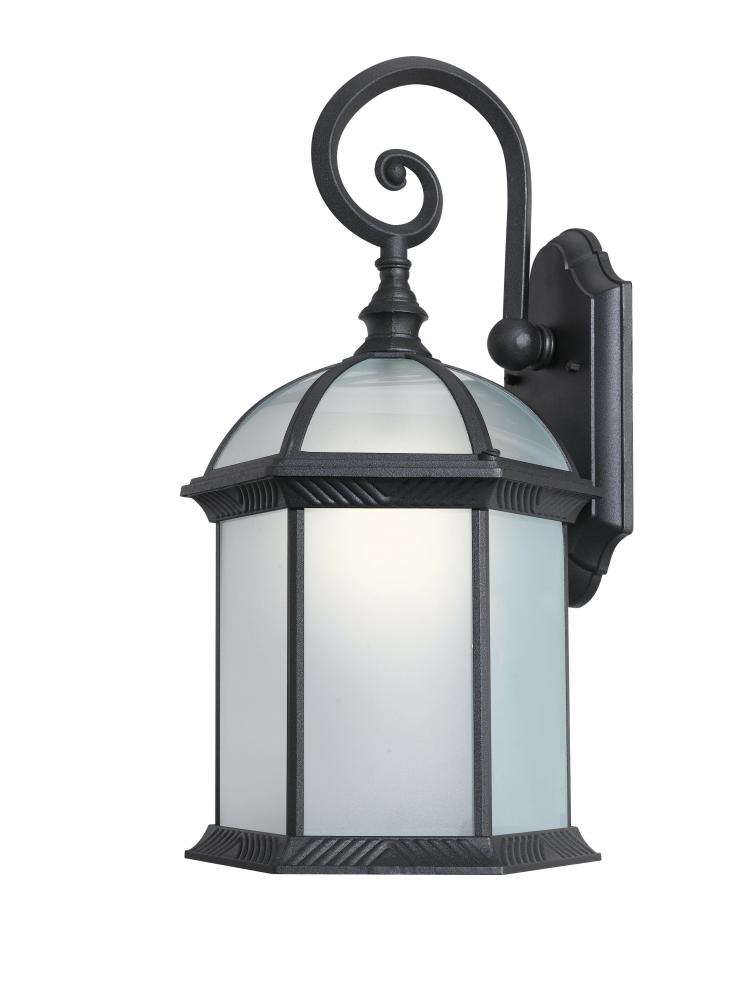 Black Wall Lantern