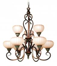 Woodbridge 12132-CGL - Copper Up Chandelier