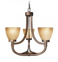 Woodbridge 12145-BRZ - Bronze Up Chandelier