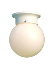 Woodbridge 30006-WHT - White Bowl Flush Mount