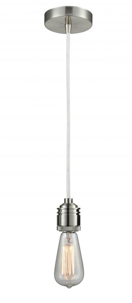 Winchester - 1 Light - 2 inch - Satin Nickel - Cord hung - Mini Pendant