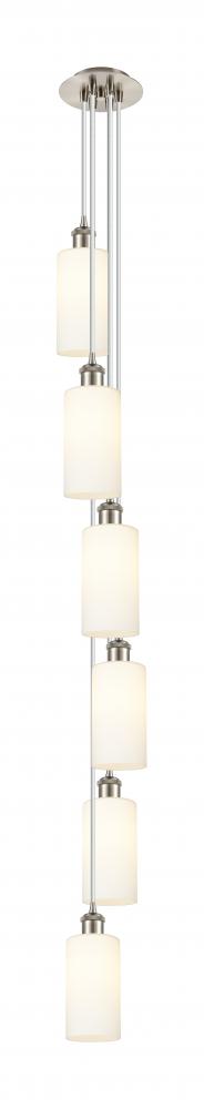 Crown Point - 6 Light - 7 inch - Brushed Satin Nickel - Multi Pendant