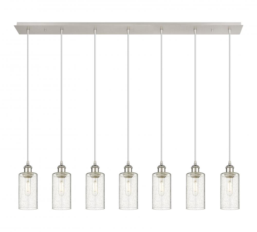 Crown Point - 7 Light - 49 inch - Polished Nickel - Linear Pendant