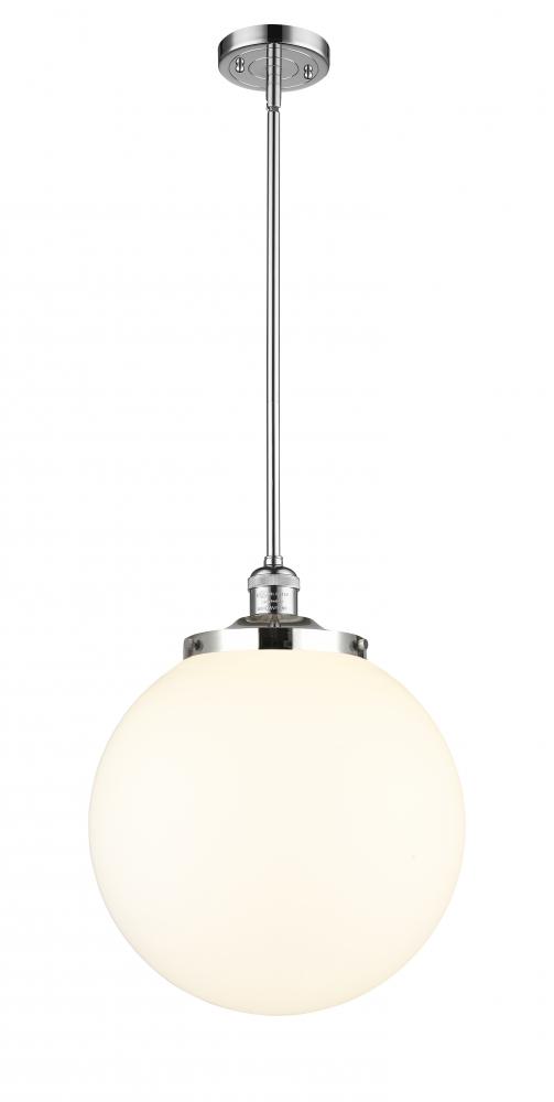 Beacon - 1 Light - 14 inch - Polished Chrome - Stem Hung - Pendant