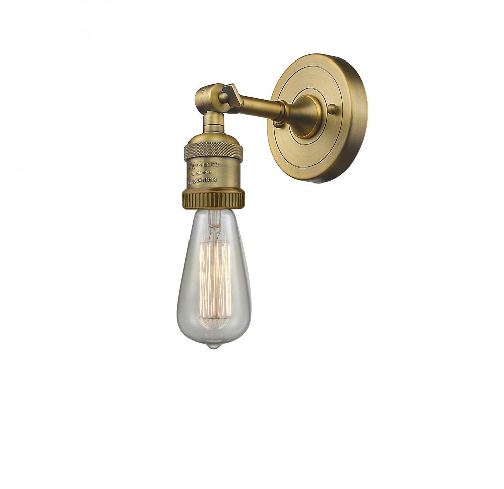 Bare Bulb 1 Light Sconce