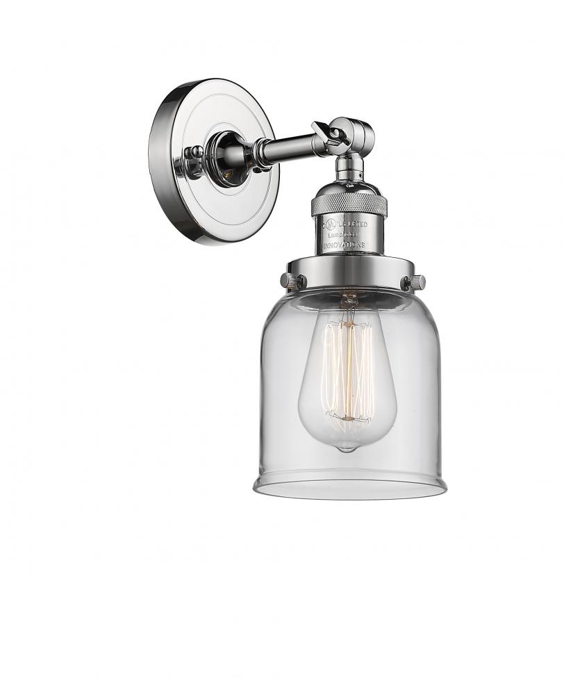 Bell - 1 Light - 5 inch - Polished Chrome - Sconce