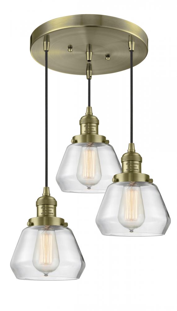 Fulton 3 Light Multi-Pendant