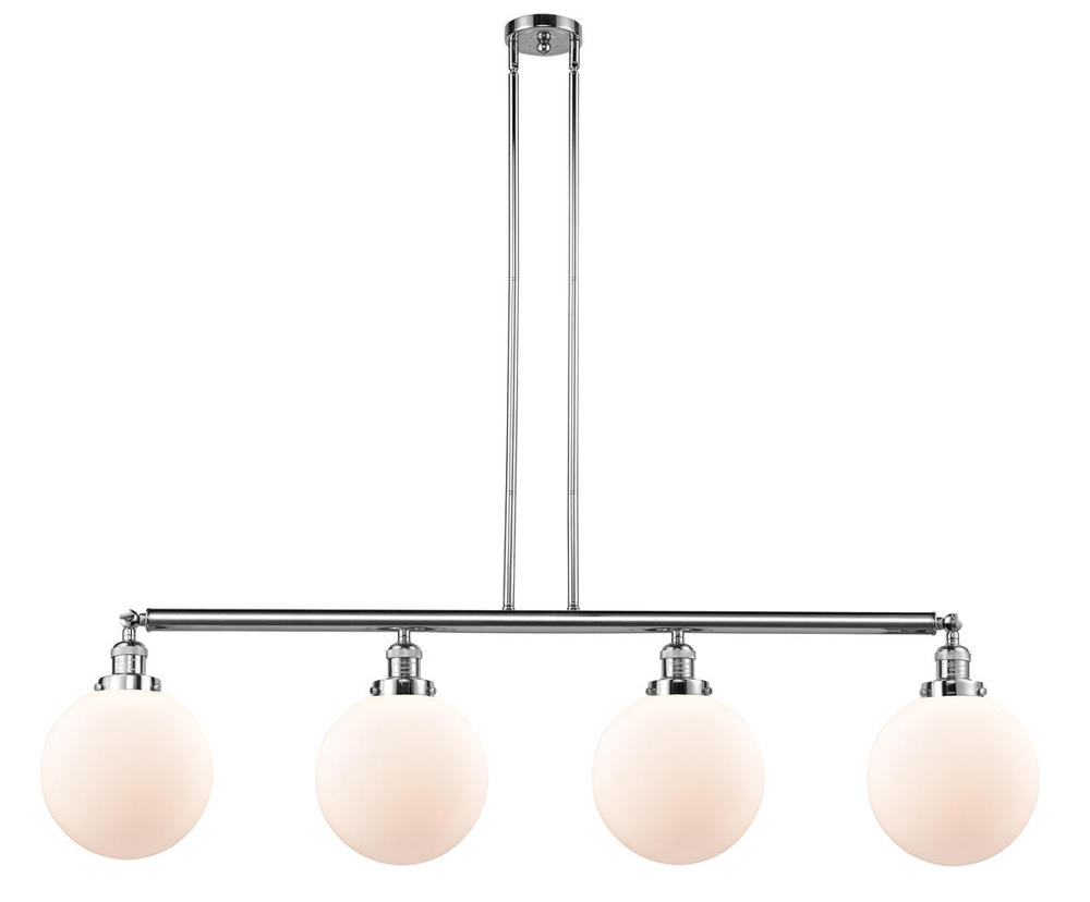 Beacon - 4 Light - 54 inch - Polished Chrome - Stem Hung - Island Light