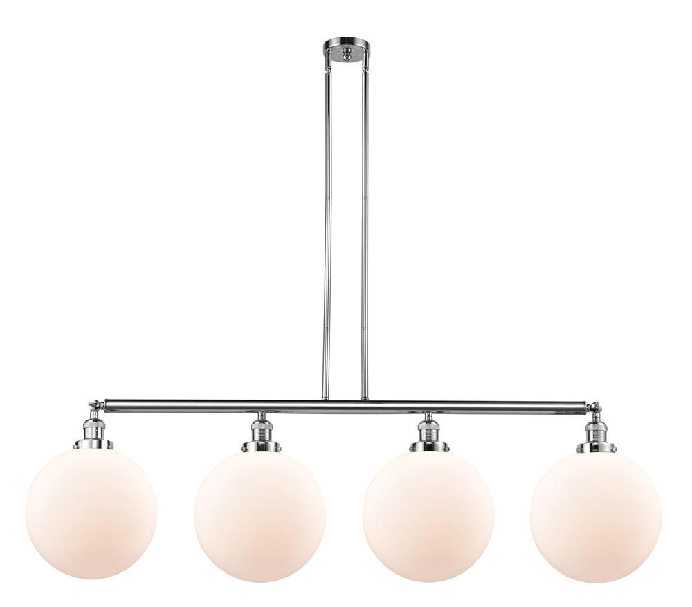 Beacon - 4 Light - 56 inch - Polished Chrome - Stem Hung - Island Light