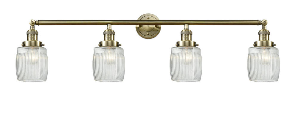 Colton - 4 Light - 42 inch - Antique Brass - Bath Vanity Light