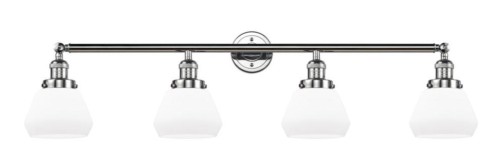 Fulton - 4 Light - 43 inch - Polished Chrome - Bath Vanity Light