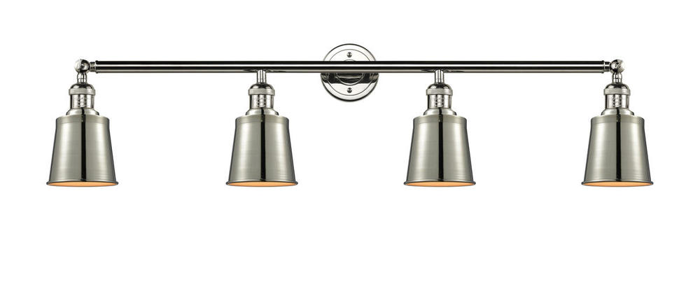 Addison - 4 Light - 42 inch - Polished Nickel - Bath Vanity Light