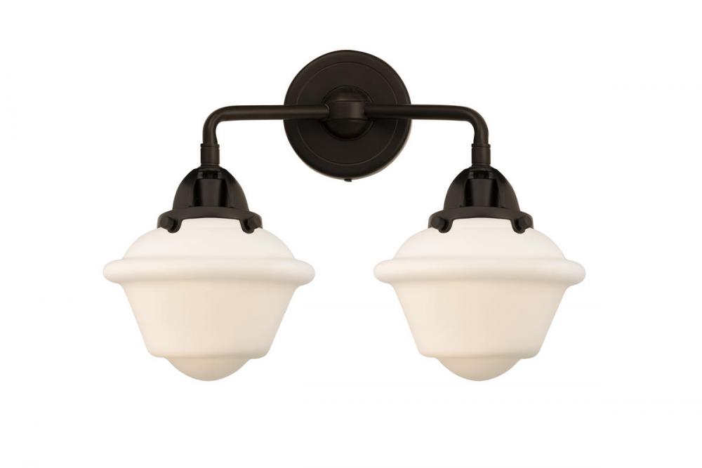 Oxford - 2 Light - 16 inch - Oil Rubbed Bronze - Bath Vanity Light