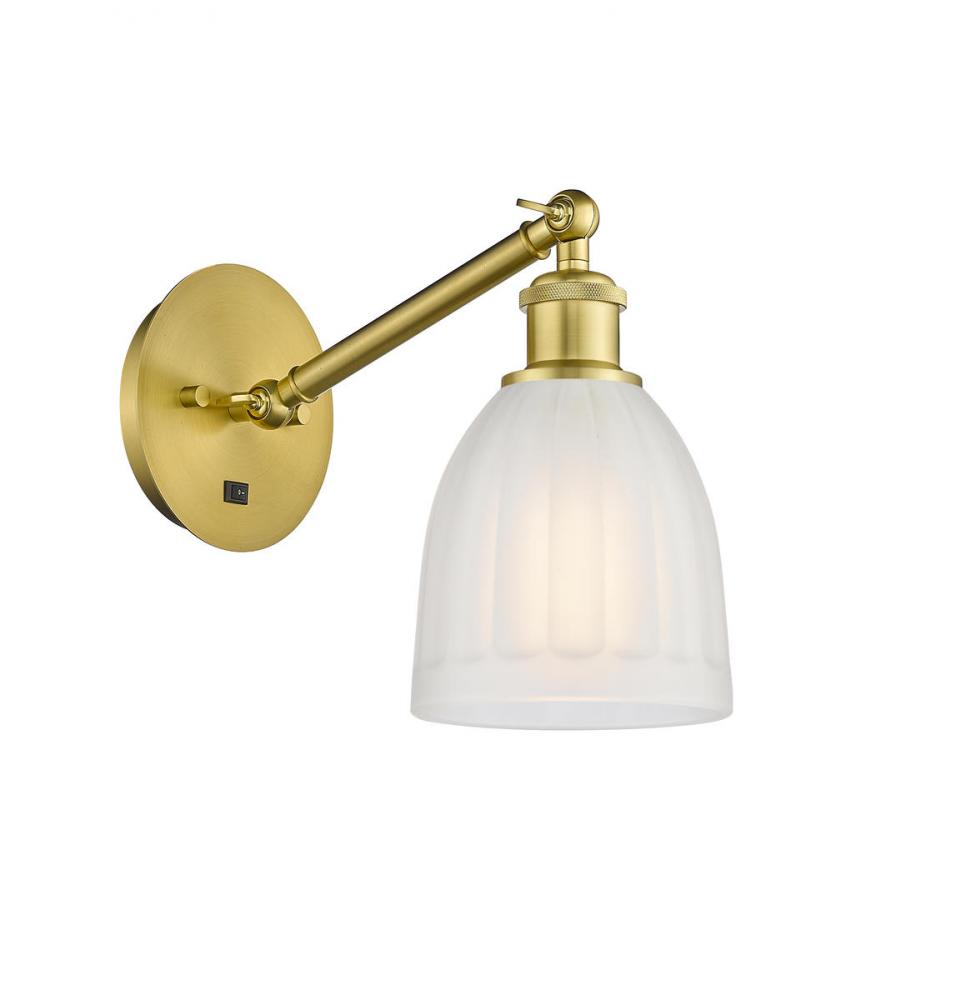 Brookfield - 1 Light - 6 inch - Satin Gold - Sconce