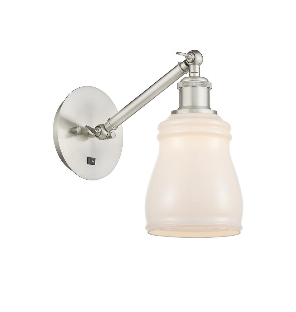 Ellery - 1 Light - 5 inch - Brushed Satin Nickel - Sconce