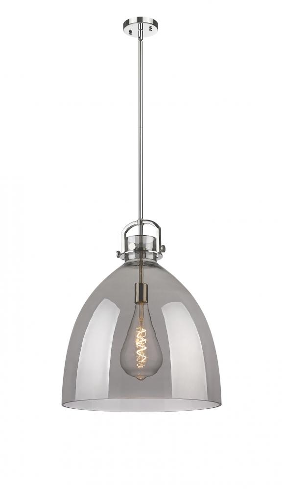 Newton Bell - 1 Light - 18 inch - Polished Nickel - Pendant