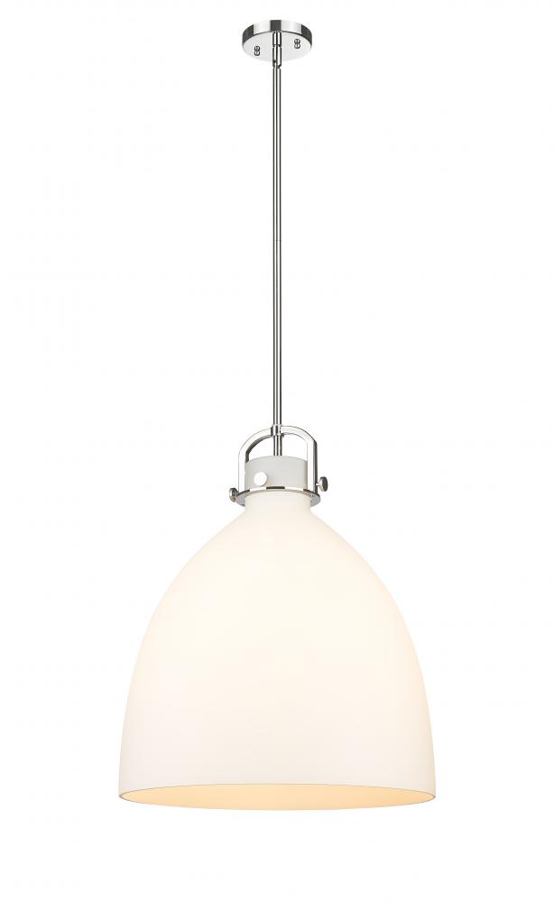 Newton Bell - 1 Light - 18 inch - Polished Nickel - Pendant