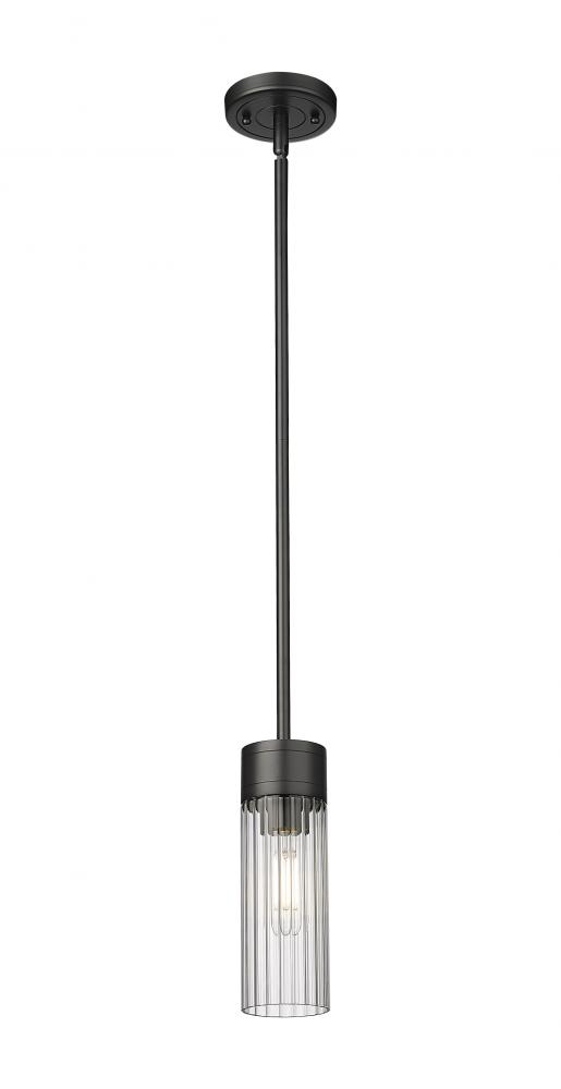 Empire - 1 Light - 3 inch - Matte Black - Pendant