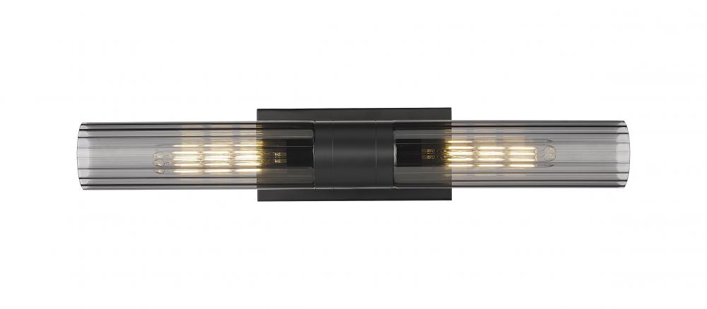 Empire - 2 Light - 5 inch - Matte Black - Bath Vanity Light