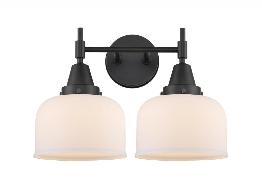 Caden - 2 Light - 17 inch - Matte Black - Bath Vanity Light