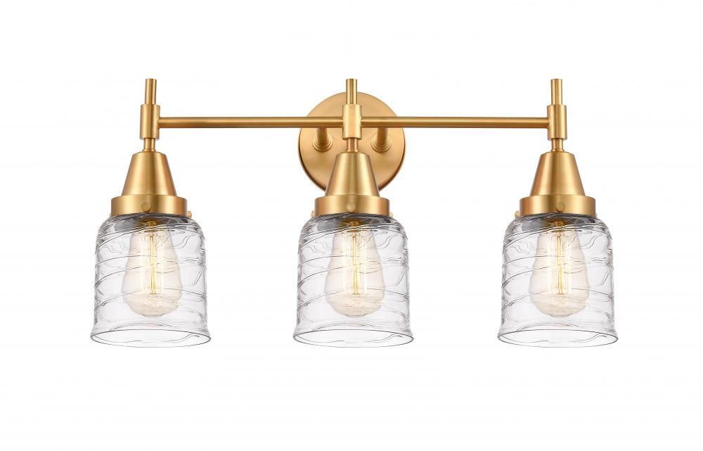 Caden - 3 Light - 23 inch - Satin Gold - Bath Vanity Light