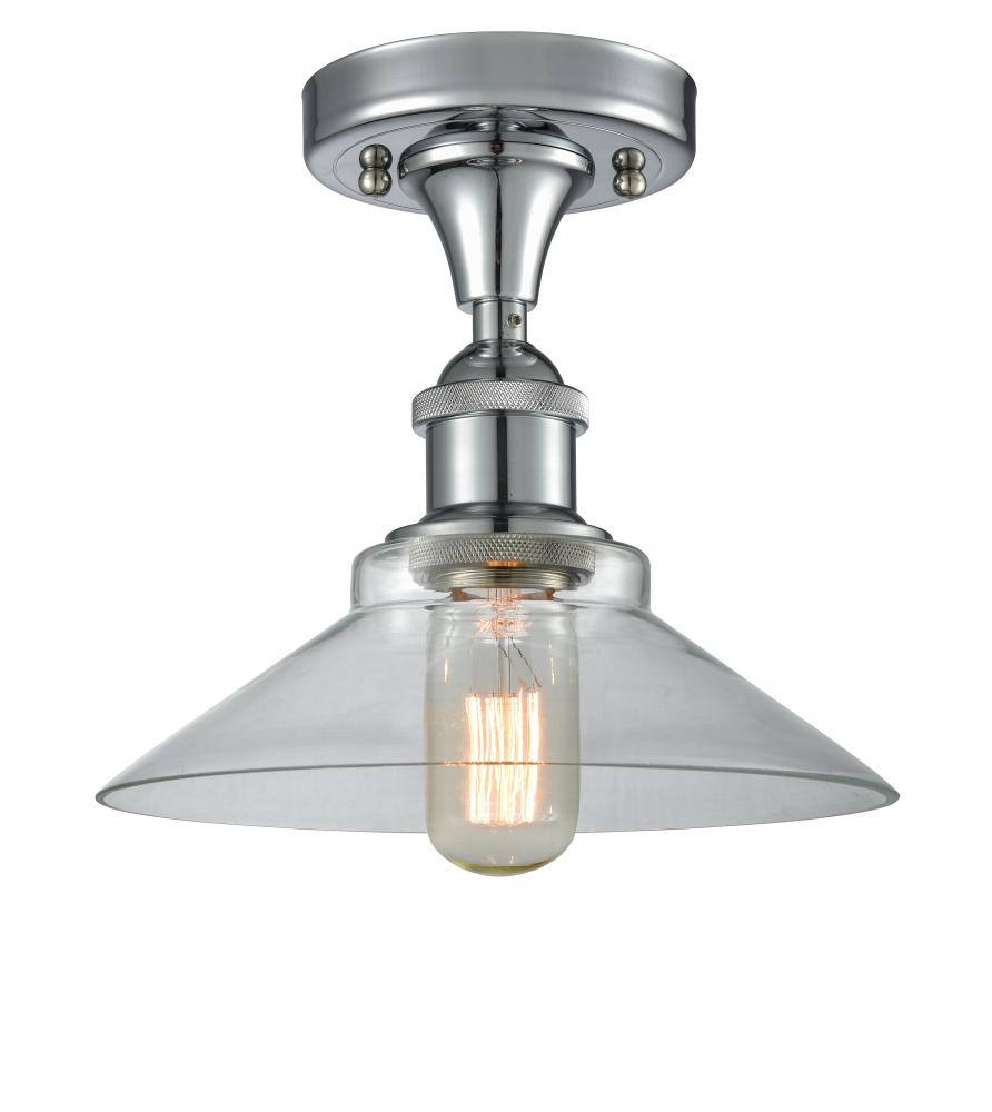 Orwell - 1 Light - 8 inch - Polished Chrome - Semi-Flush Mount