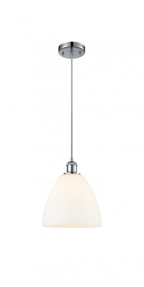 Bristol - 1 Light - 9 inch - Polished Chrome - Cord hung - Mini Pendant