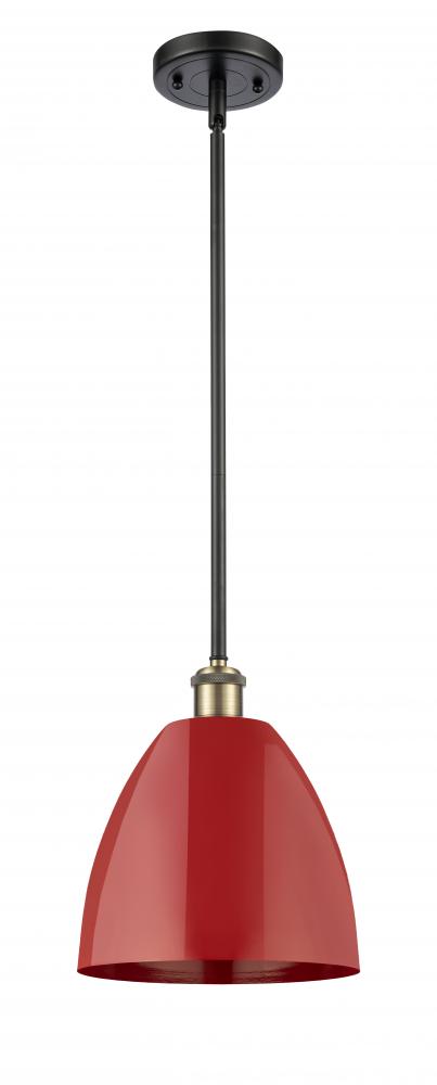 Plymouth - 1 Light - 9 inch - Black Antique Brass - Pendant