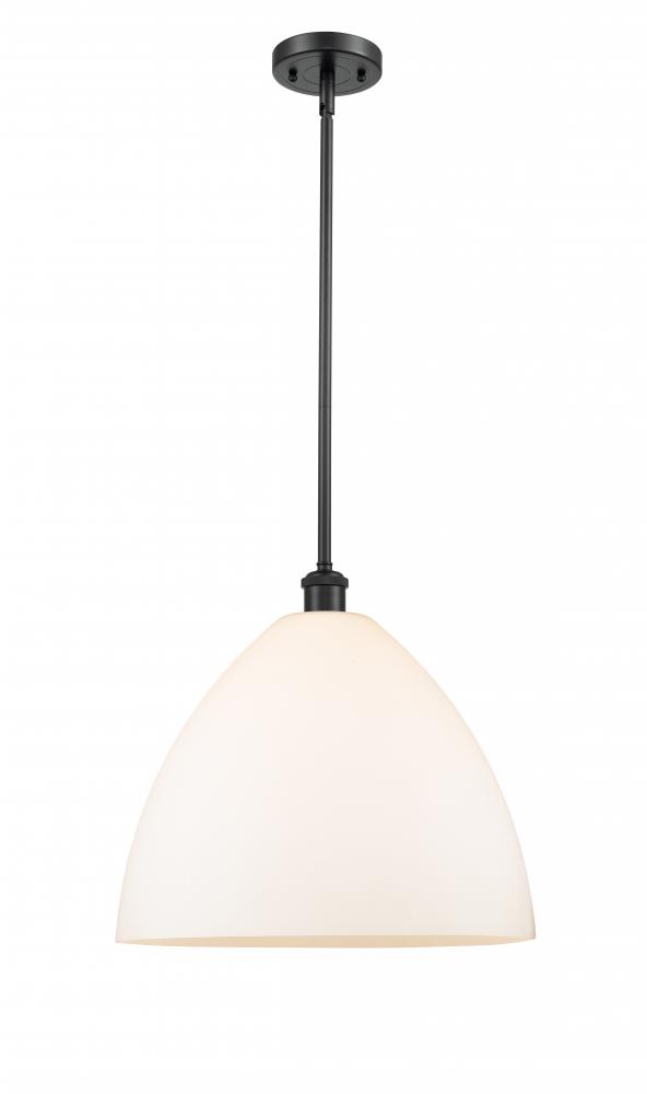 Bristol - 1 Light - 16 inch - Matte Black - Pendant