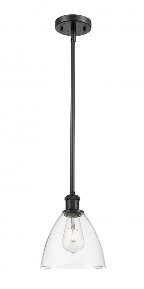 Bristol - 1 Light - 8 inch - Matte Black - Mini Pendant