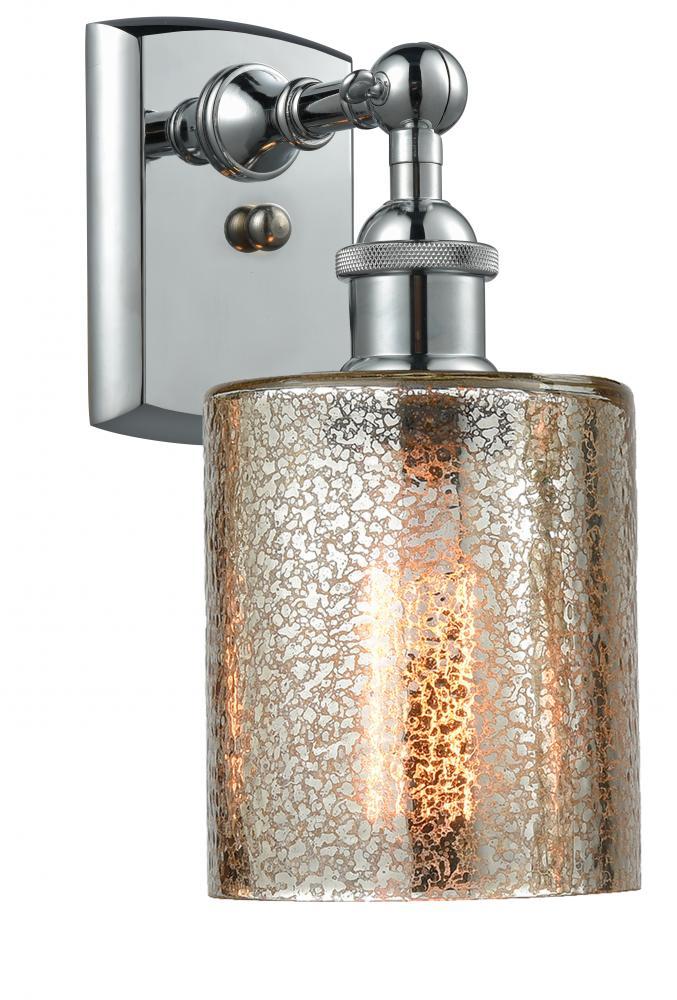 Cobbleskill - 1 Light - 5 inch - Polished Chrome - Sconce