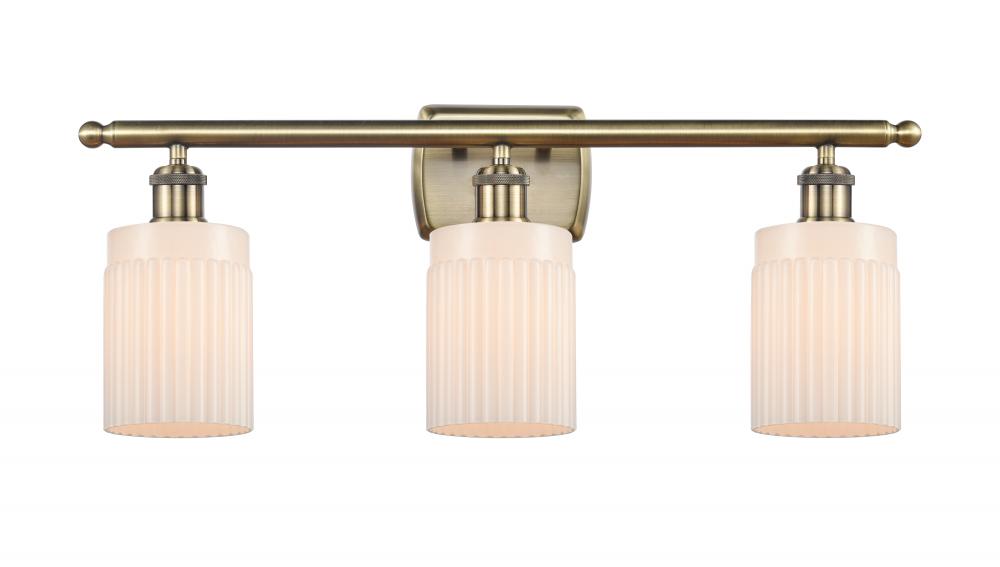 Hadley - 3 Light - 25 inch - Antique Brass - Bath Vanity Light