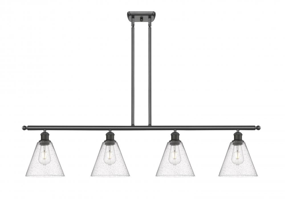 Berkshire - 4 Light - 48 inch - Oil Rubbed Bronze - Cord hung - Island Light