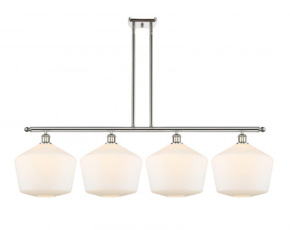 Cindyrella - 4 Light - 50 inch - Polished Nickel - Cord hung - Island Light