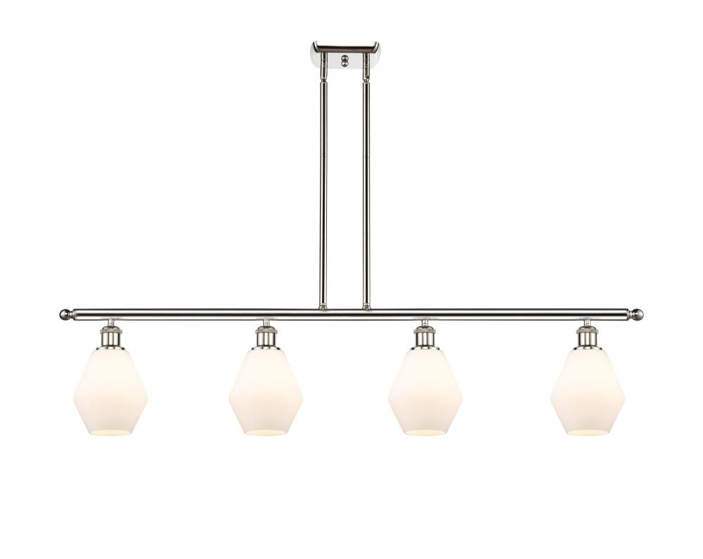 Cindyrella - 4 Light - 48 inch - Polished Nickel - Cord hung - Island Light