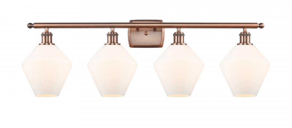 Cindyrella - 4 Light - 38 inch - Antique Copper - Bath Vanity Light