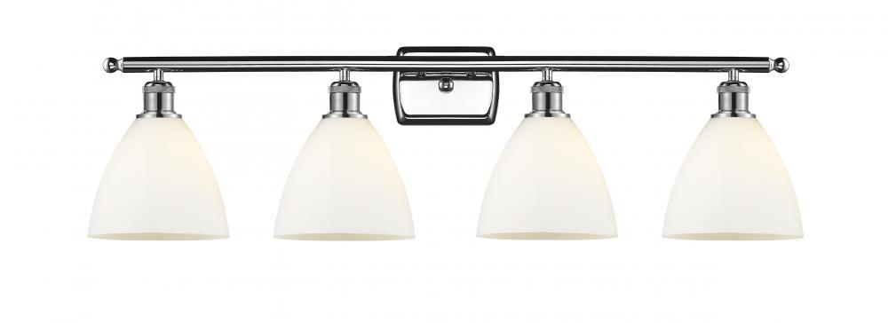 Bristol - 4 Light - 38 inch - Polished Chrome - Bath Vanity Light