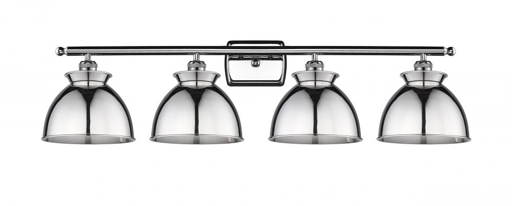 Adirondack - 4 Light - 38 inch - Polished Chrome - Bath Vanity Light