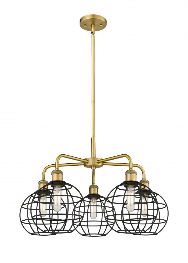 Lake Placid - 5 Light - 26 inch - Brushed Brass - Chandelier