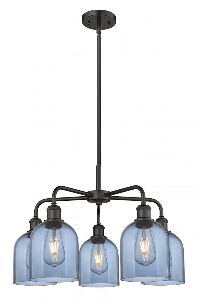 Bella - 5 Light - 24 inch - Oil Rubbed Bronze - Chandelier