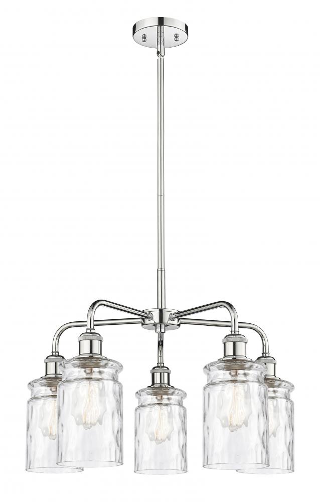 Candor - 5 Light - 23 inch - Polished Chrome - Chandelier