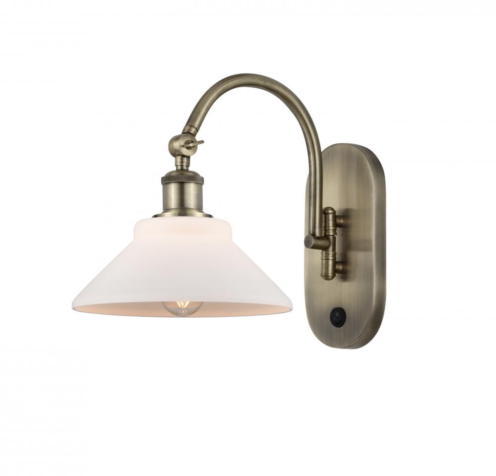 Orwell - 1 Light - 8 inch - Antique Brass - Sconce