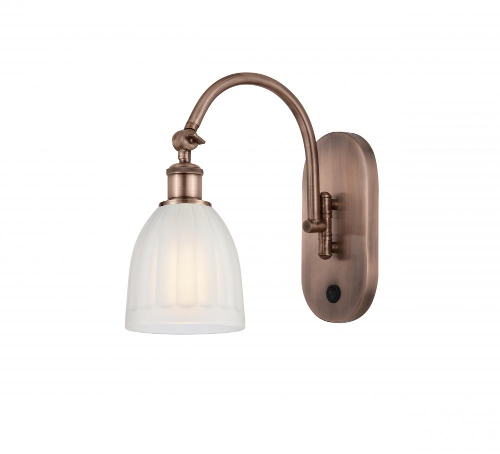 Brookfield - 1 Light - 6 inch - Antique Copper - Sconce