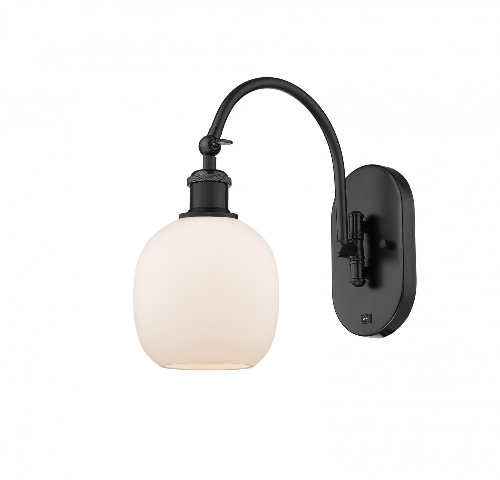 Belfast - 1 Light - 6 inch - Matte Black - Sconce