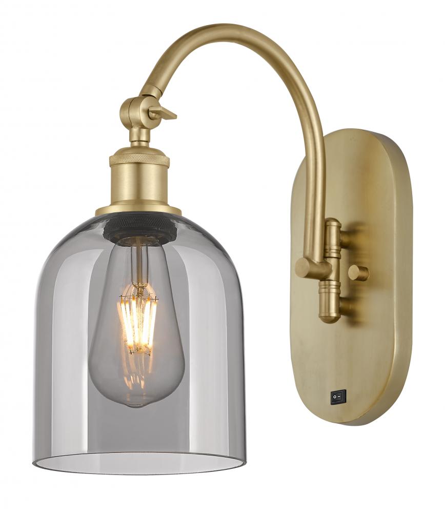 Bella - 1 Light - 6 inch - Satin Gold - Sconce